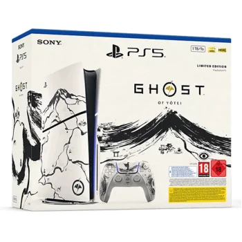 Pack Console PlayStation®5 - Black Édition Limitée Ghost of Yōtei™